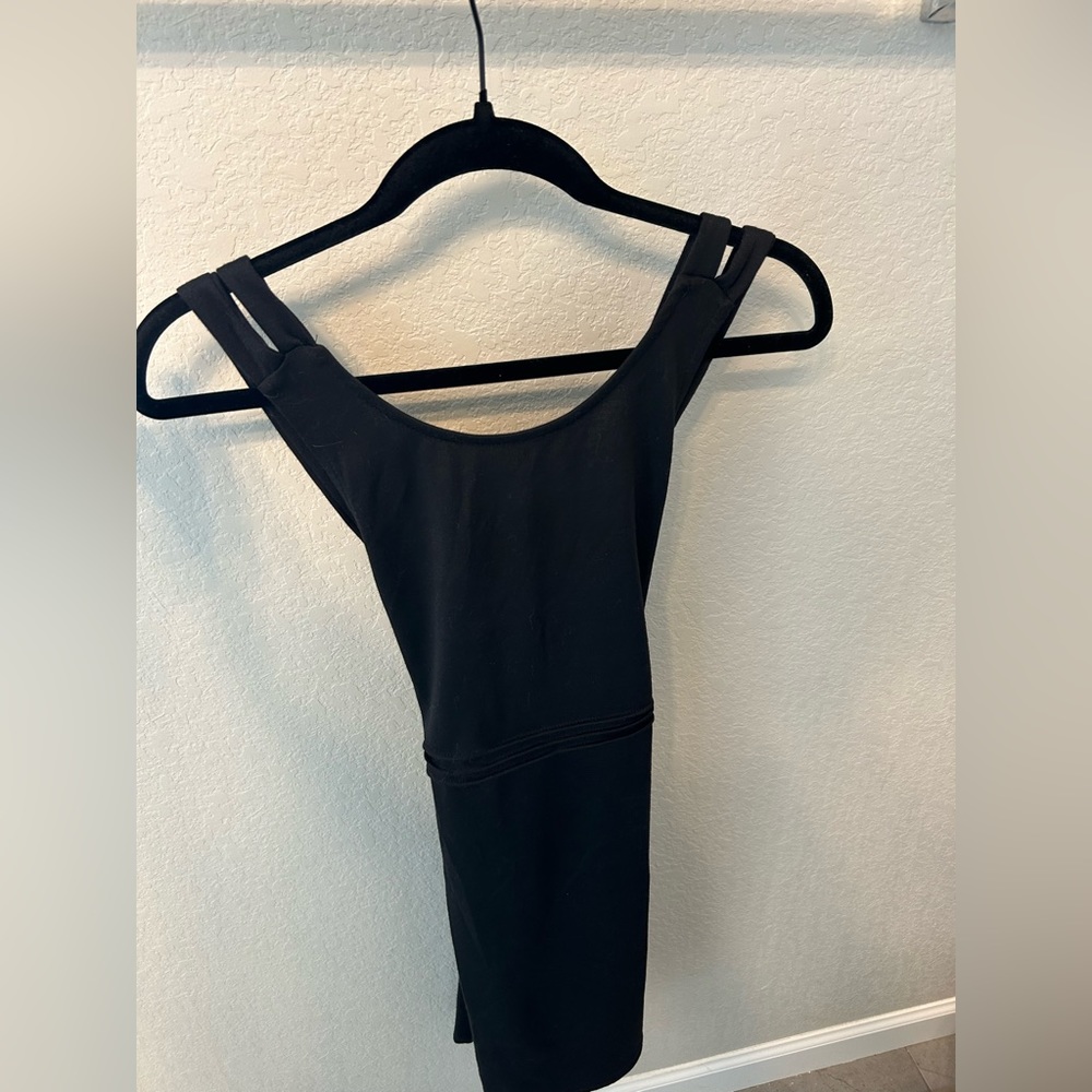 Little black cotton dress